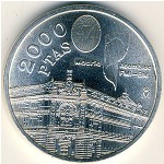 Spain, 2000 pesetas, 1994