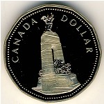 Canada, 1 dollar, 1994