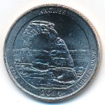 USA, Quarter dollar, 2014