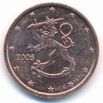 Finland, 2 euro cent, 2000&ndash;2005