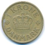 Дания, 1 крона (1925–1926 г.)