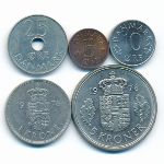 Дания, Набор монет (1978 г.)