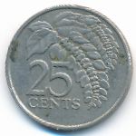 Тринидад и Тобаго, 25 центов (1977–2012 г.)