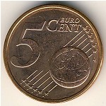 Slovakia, 5 euro cent, 2009–2020