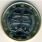 Slovakia, 1 euro, 2009