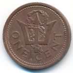 Барбадос, 1 цент (1999–2005 г.)