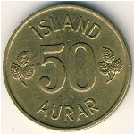 Iceland, 50 aurar, 1969–1974