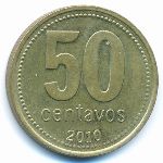 Аргентина, 50 сентаво (1994–2010 г.)