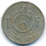 Luxemburg, 1 franc, 1960