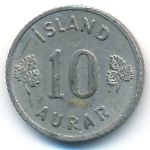 Исландия, 10 эйре (1946–1969 г.)