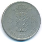 Belgium, 5 francs, 1949