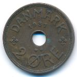 Дания, 2 эре (1931 г.)