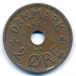 Дания, 2 эре (1935 г.)