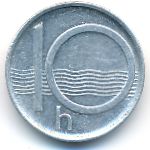 Чехия, 10 гелеров (1993–2002 г.)