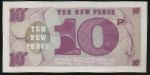 Великобритания, 10 новых пенсов (1972 г.)