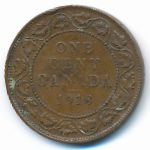 Канада, 1 цент (1918 г.)