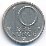 Norway, 10 ore, 1977