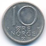 Norway, 10 ore, 1981
