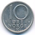 Norway, 10 ore, 1983