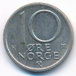 Norway, 10 ore, 1985