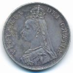 Великобритания, 2 флорина (1887 г.)