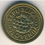 Slovenia., 0.02 lipe, 1992