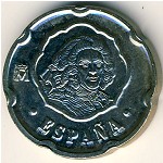 Spain, 50 pesetas, 1996