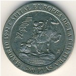 Spain, 200 pesetas, 1992