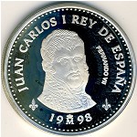 Spain, 2000 pesetas, 1998