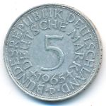 ФРГ, 5 марок (1965 г.)