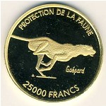 Senegal., 25000 francs CFA, 2007