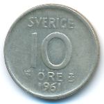 Швеция, 10 эре (1961 г.)