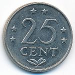 Антильские острова, 25 центов (1978 г.)