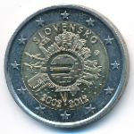 Словакия, 2 евро (2012 г.)