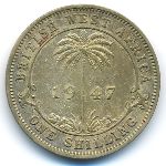 Британская Западная Африка, 1 шиллинг (1947 г.)