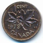 Канада, 1 цент (1973 г.)