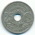 France, 25 centimes, 1922