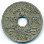 France, 25 centimes, 1927