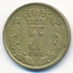 Luxemburg, 5 francs, 1988