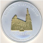 Nauru, 10 dollars, 2005