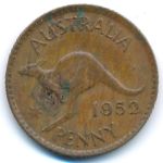 Австралия, 1 пенни (1952 г.)