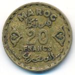 Марокко, 20 франков (1951 г.)