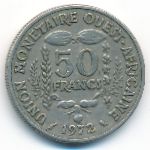 Западная Африка, 50 франков (1972 г.)