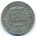 Западная Африка, 50 франков (1972 г.)