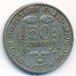 Западная Африка, 50 франков (1975 г.)