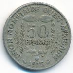 Западная Африка, 50 франков (1975 г.)