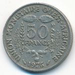 Западная Африка, 50 франков (1976 г.)