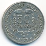 Западная Африка, 50 франков (1978 г.)
