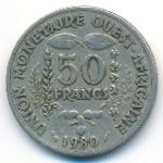 Западная Африка, 50 франков (1980 г.)