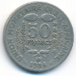 Западная Африка, 50 франков (1984 г.)